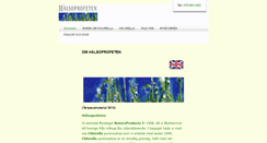 Desktop Screenshot of halsoprofeten.com